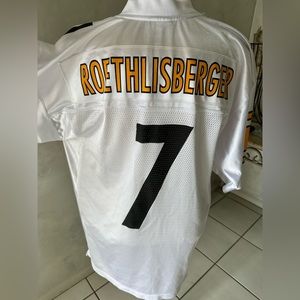 Steelers NFL Equipment Reebok Jersey - Ben Roethlisberger #7